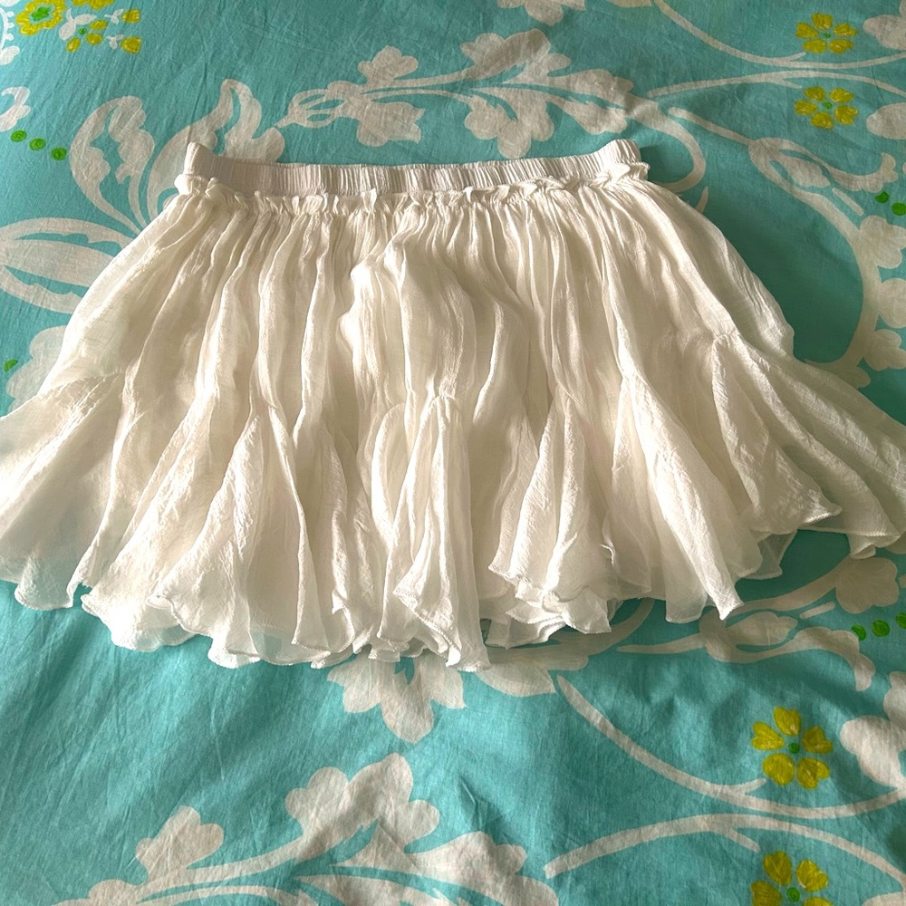 Vici - White Mini Skirt